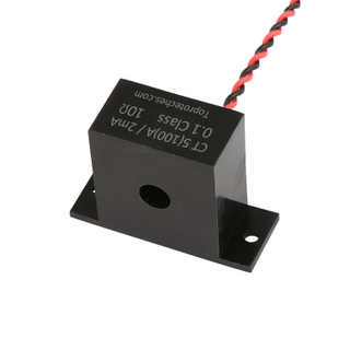 100A Current transformer with mounting hole for three phase energy meters