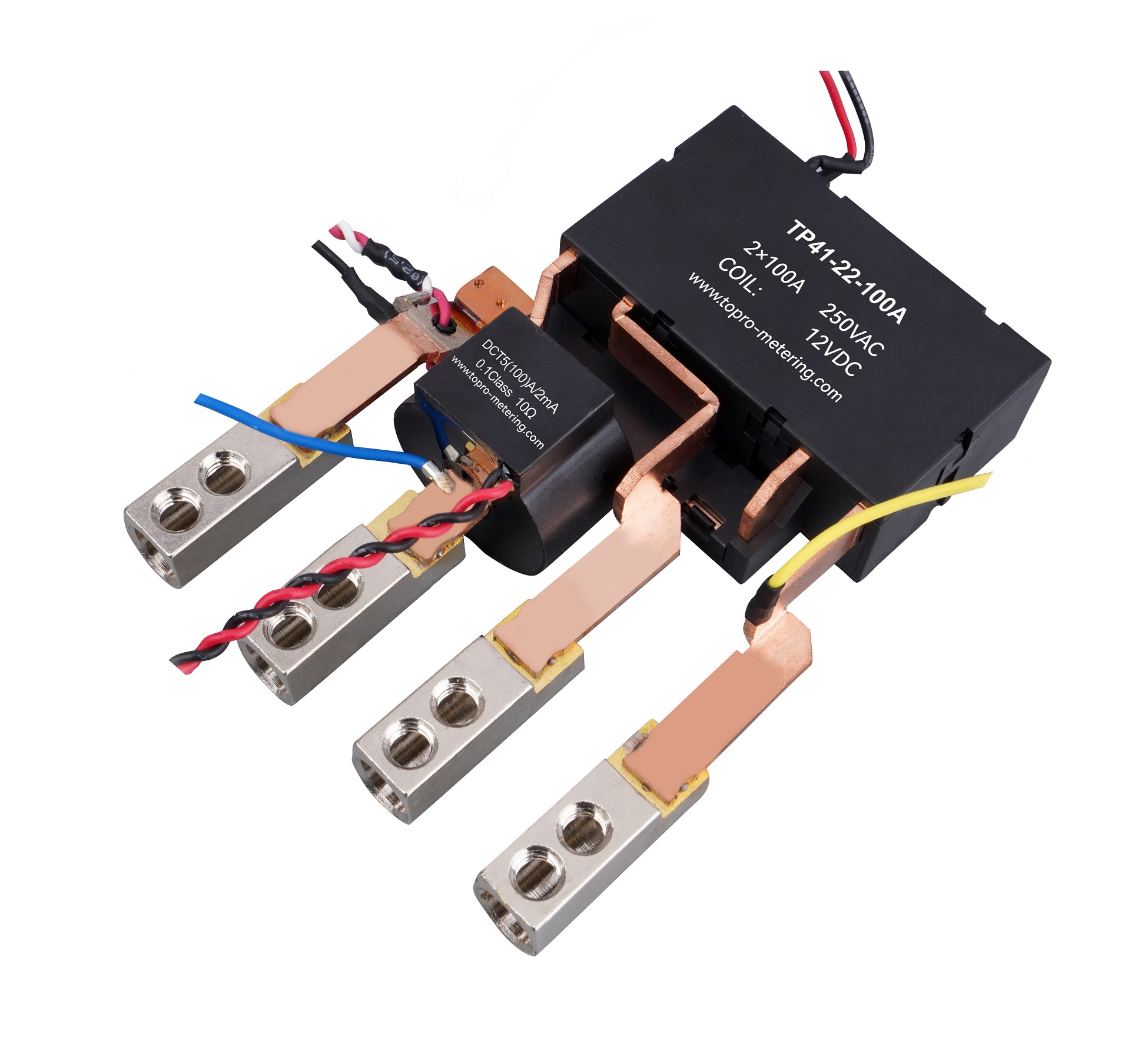 Dual pole 100A relay TP41-22-100A (2)