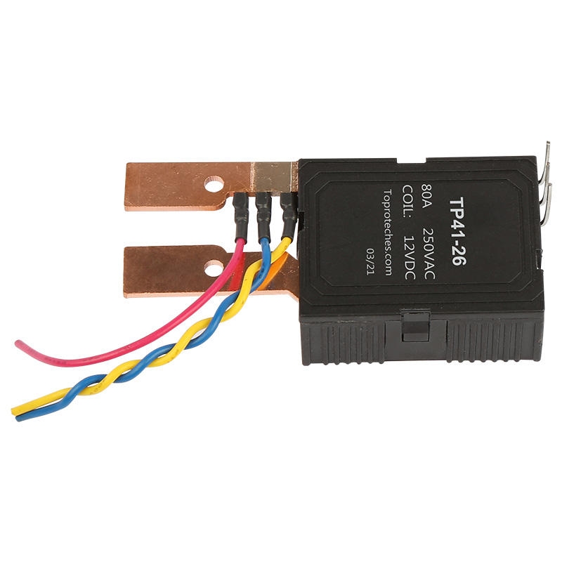Single Pole 80A single coil and dual coil latching relay TP41-26