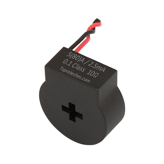 80 A high Precision Vac Current transformers Din Rail Meter